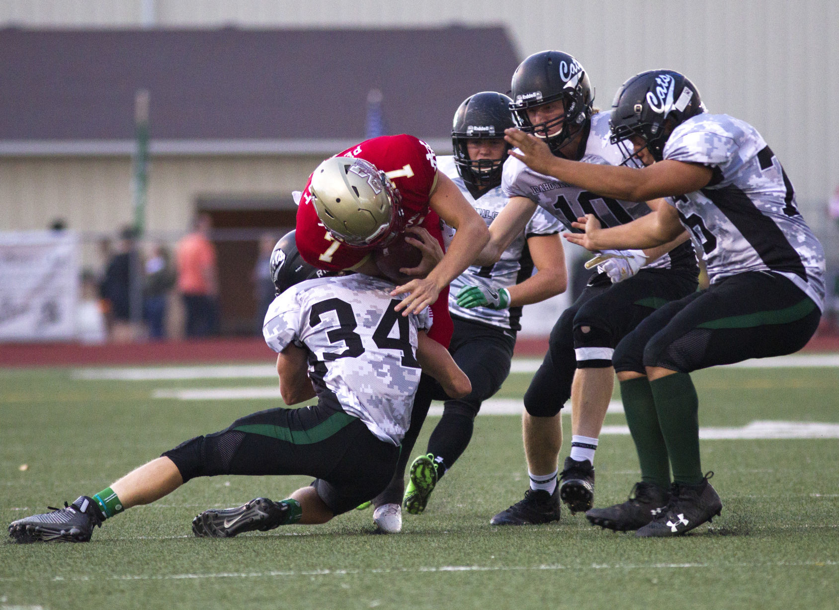 Burley vs. Minico football